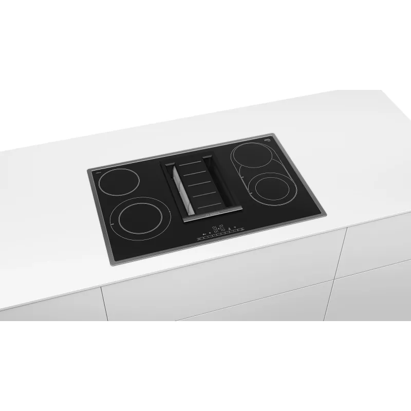 Bosch PKM845F11E Placa de cocina Negra De encastre Placa de inducción 4 zona(s)