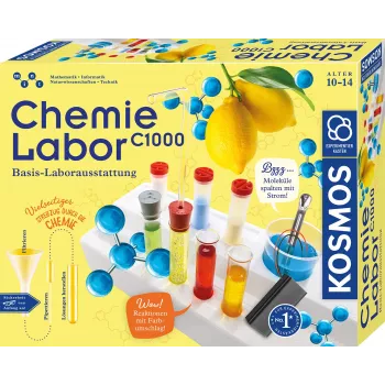 Kosmos Chemielabor C1000, Kit de experimentos, Química, 10 año(s)