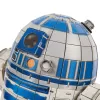 4D Build, Star Wars R2-D2 Maqueta de cartón 201 piezas | Decoración de escritorio de juguete Star Wars | Juguete de construcción | Maquetas 3D para adultos y jóvenes a partir de 12 años