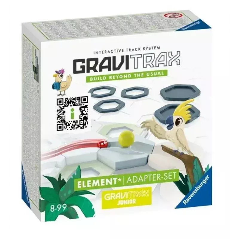 Set adaptador de ampliación Ravensburger GraviTrax 27532 para construcción de circuitos