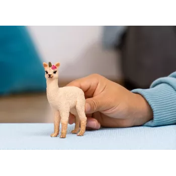 Figura Schleich BAYALA potro de llama unicornio, marrón, a partir de 5 años