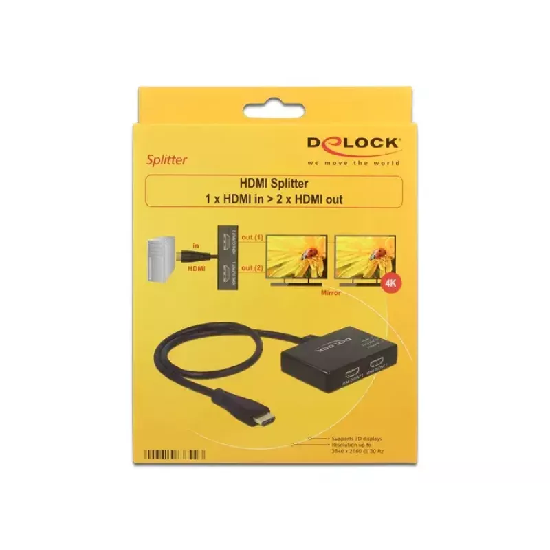 Divisor de vídeo HDMI DeLOCK 87700