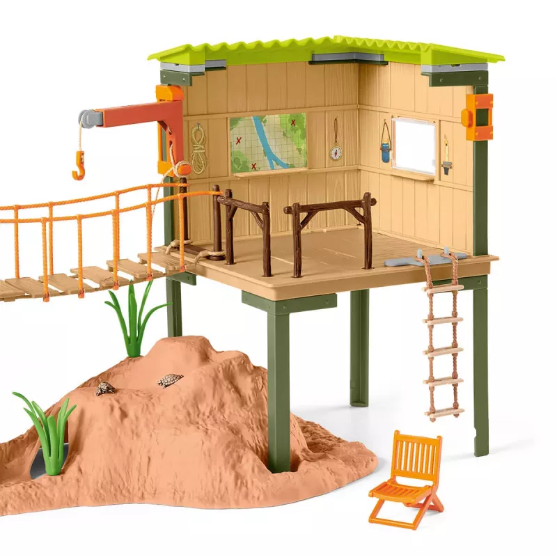 Zoo schleich WILD LIFE estación de aventura del guardabosques multicolor 3-8 años