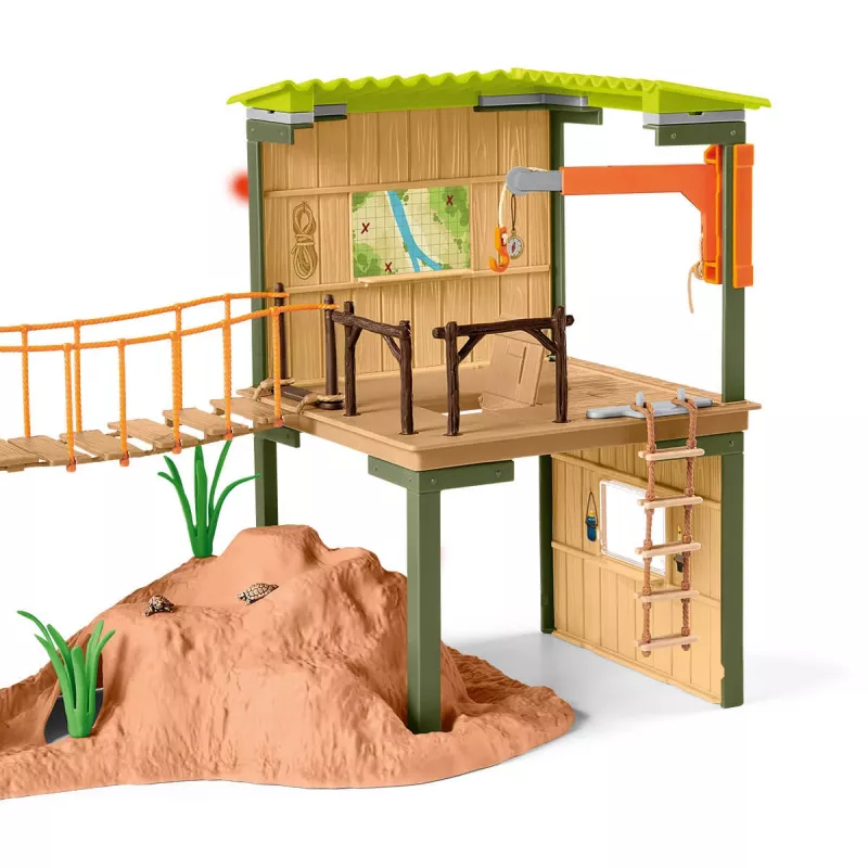 Zoo schleich WILD LIFE estación de aventura del guardabosques multicolor 3-8 años