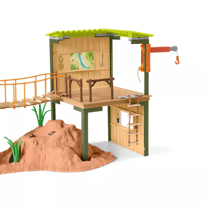 Zoo schleich WILD LIFE estación de aventura del guardabosques multicolor 3-8 años