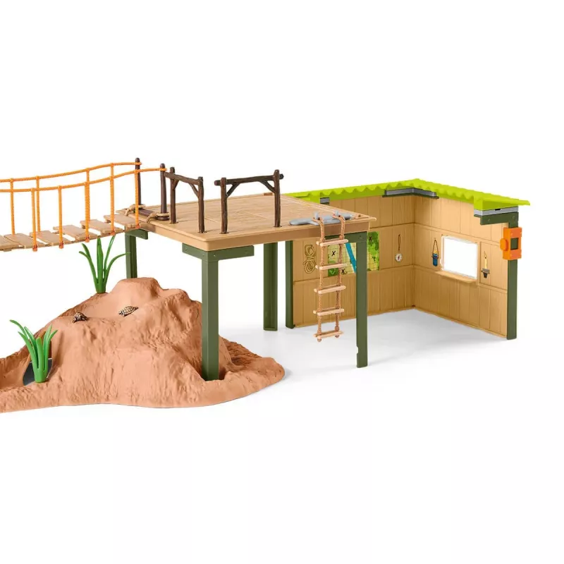 Zoo schleich WILD LIFE estación de aventura del guardabosques multicolor 3-8 años