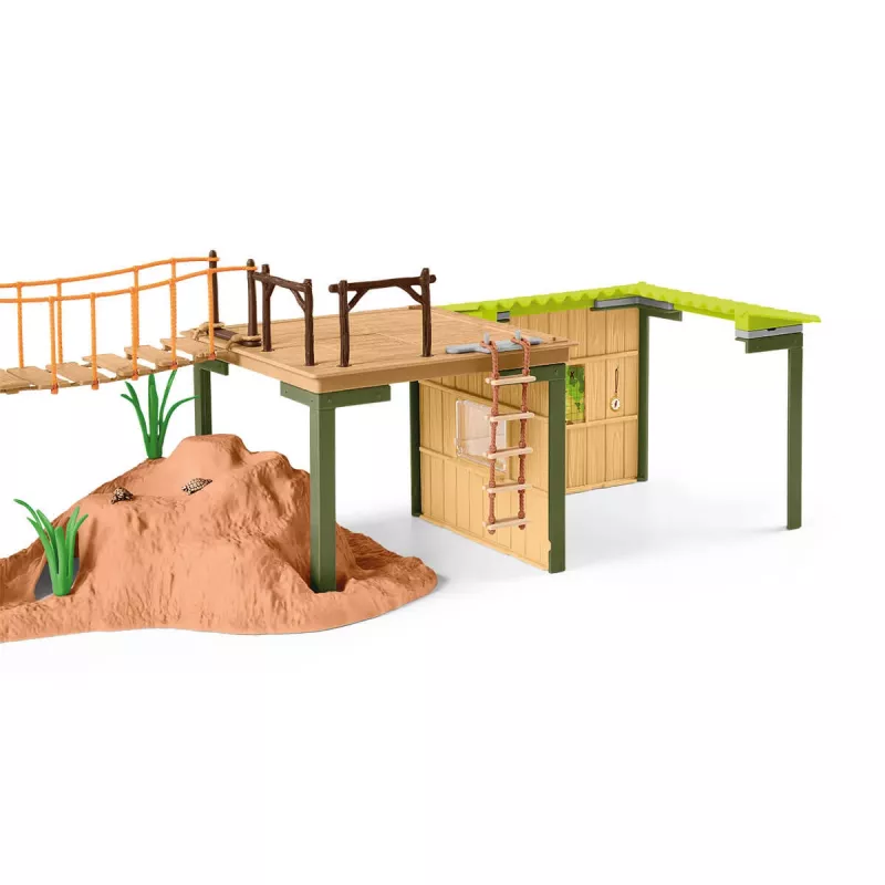 Zoo schleich WILD LIFE estación de aventura del guardabosques multicolor 3-8 años