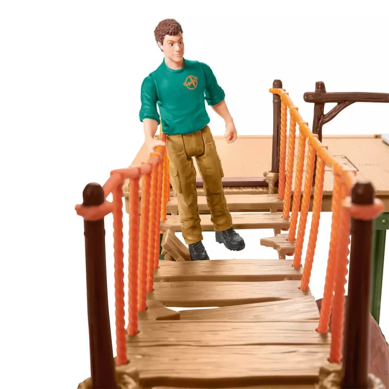 Zoo schleich WILD LIFE estación de aventura del guardabosques multicolor 3-8 años