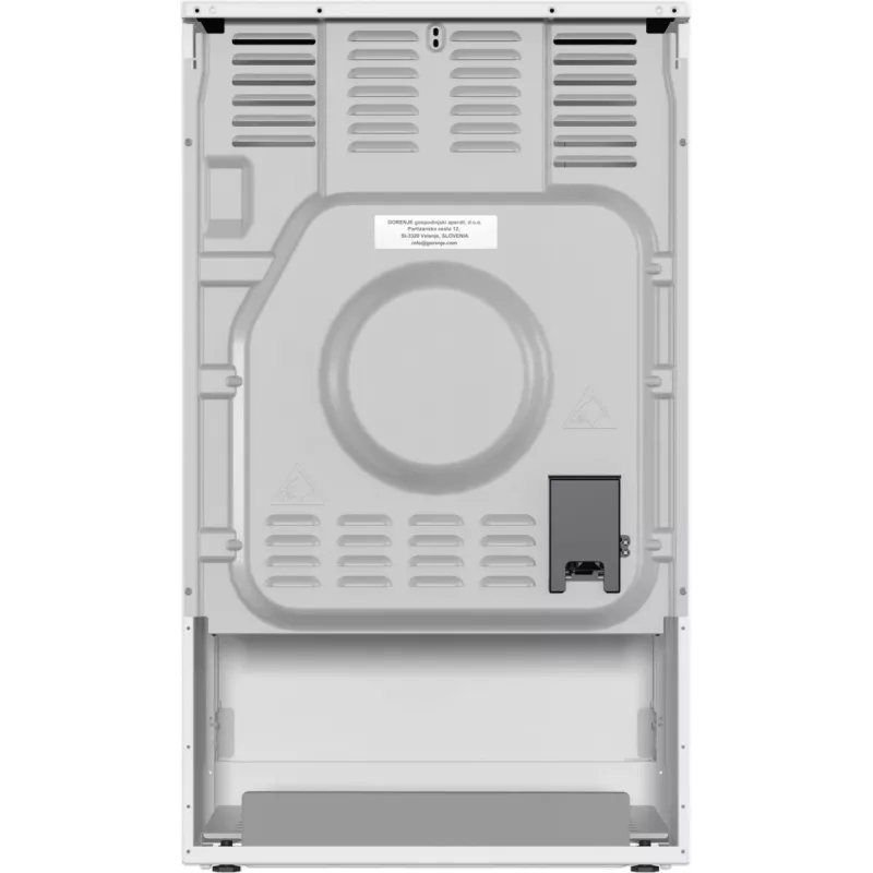 Gorenje GEC5A21WG Cocina independiente eléctrica con placa vitrocerámica blanca