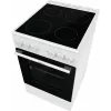 Gorenje GEC5A21WG Cocina independiente eléctrica con placa vitrocerámica blanca