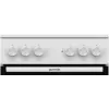 Gorenje GEC5A21WG Cocina independiente eléctrica con placa vitrocerámica blanca