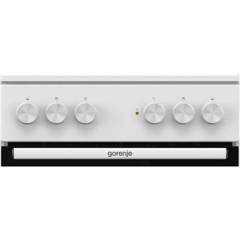Gorenje GEC5A21WG Cocina independiente eléctrica con placa vitrocerámica blanca