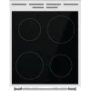 Gorenje GEC5A21WG Cocina independiente eléctrica con placa vitrocerámica blanca