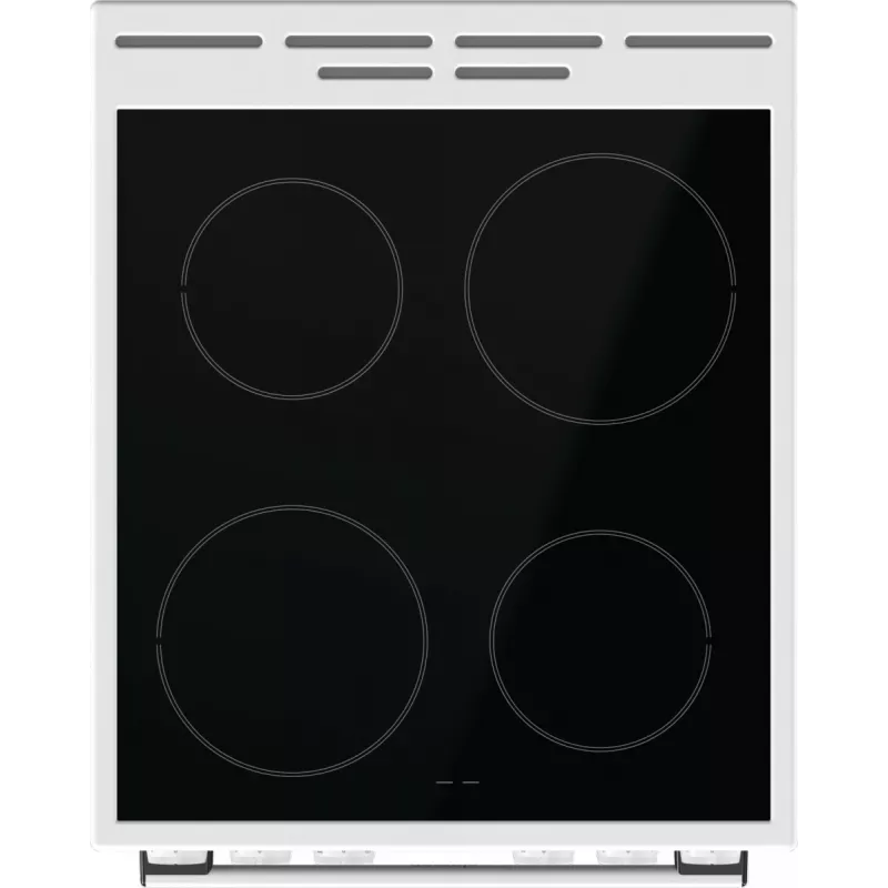 Gorenje GEC5A21WG Cocina independiente eléctrica con placa vitrocerámica blanca