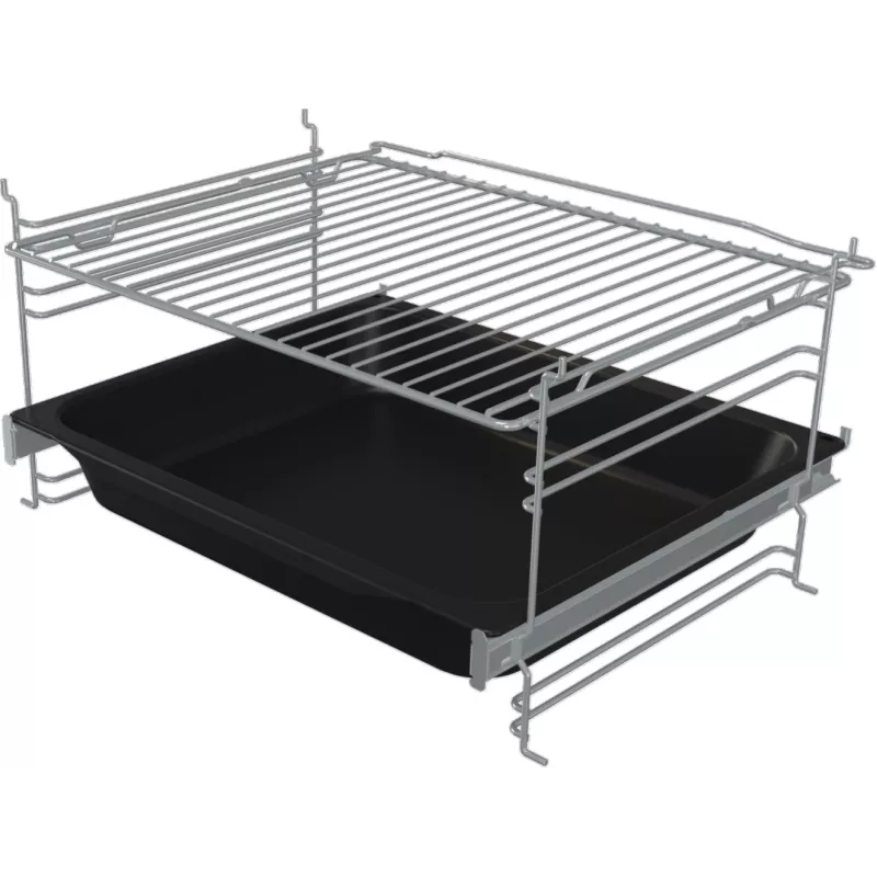 Gorenje GEC5A21WG Cocina independiente eléctrica con placa vitrocerámica blanca