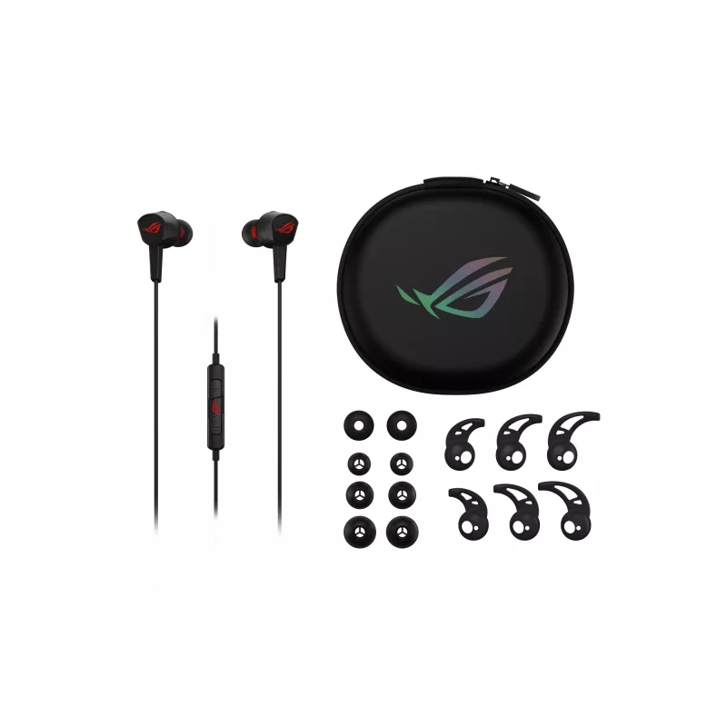 ASUS ROG Cetra Core II auriculares con cable in-ear gaming negros
