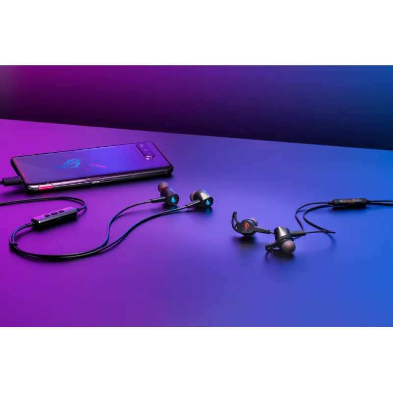 ASUS ROG Cetra Core II auriculares con cable in-ear gaming negros