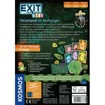 EXIT - El juego Kids: Diversión con enigmas en la selva