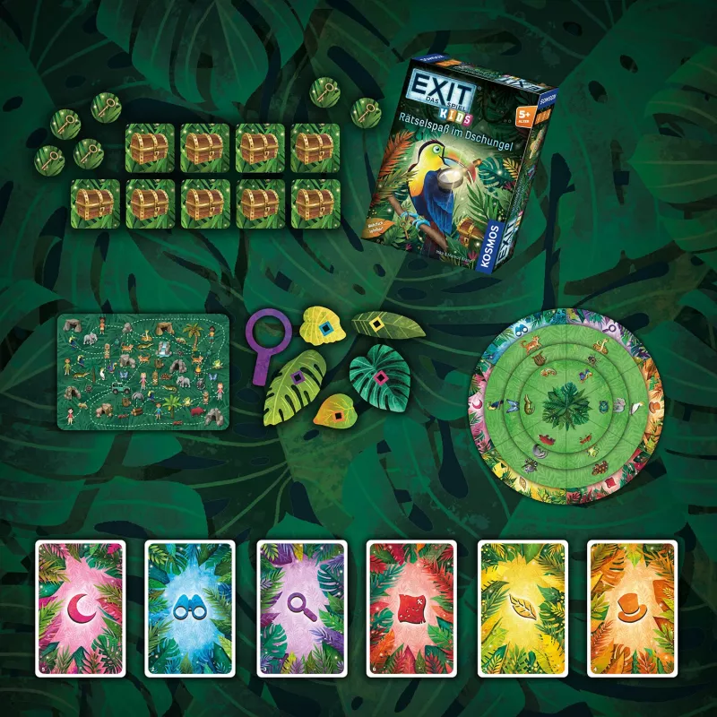 EXIT - El juego Kids: Diversión con enigmas en la selva