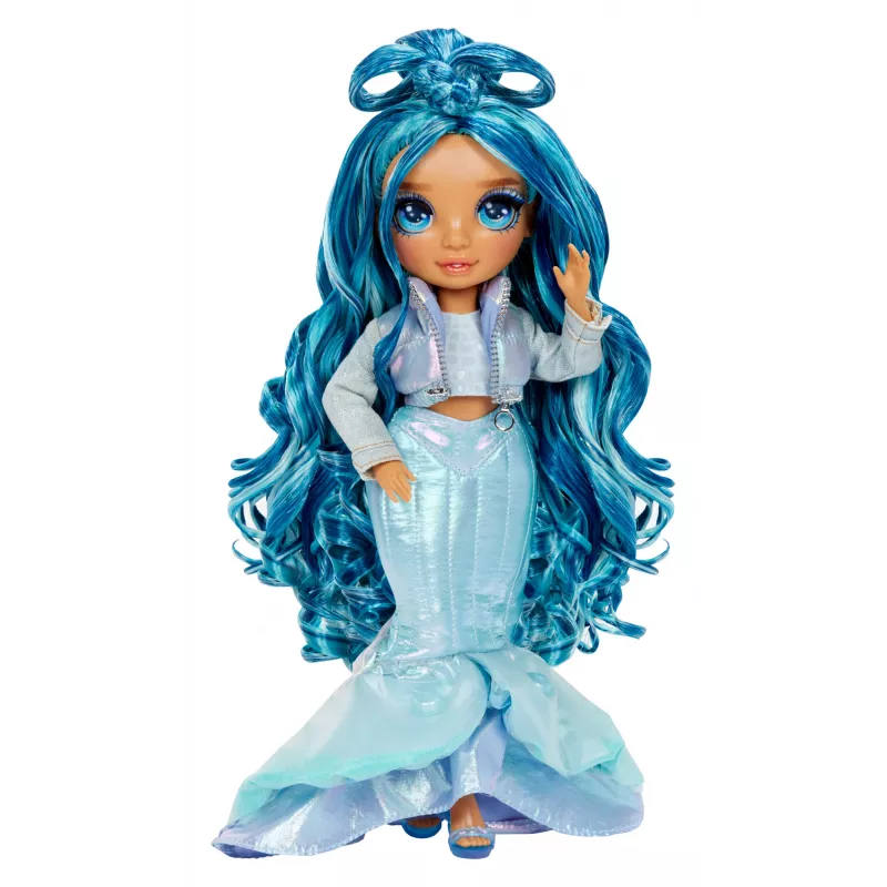 Rainbow High Winter Wonderland Doll- Skyler (azul), muñeca de moda, femenino, 4 años, niño/niña, 280 mm, multicolor
