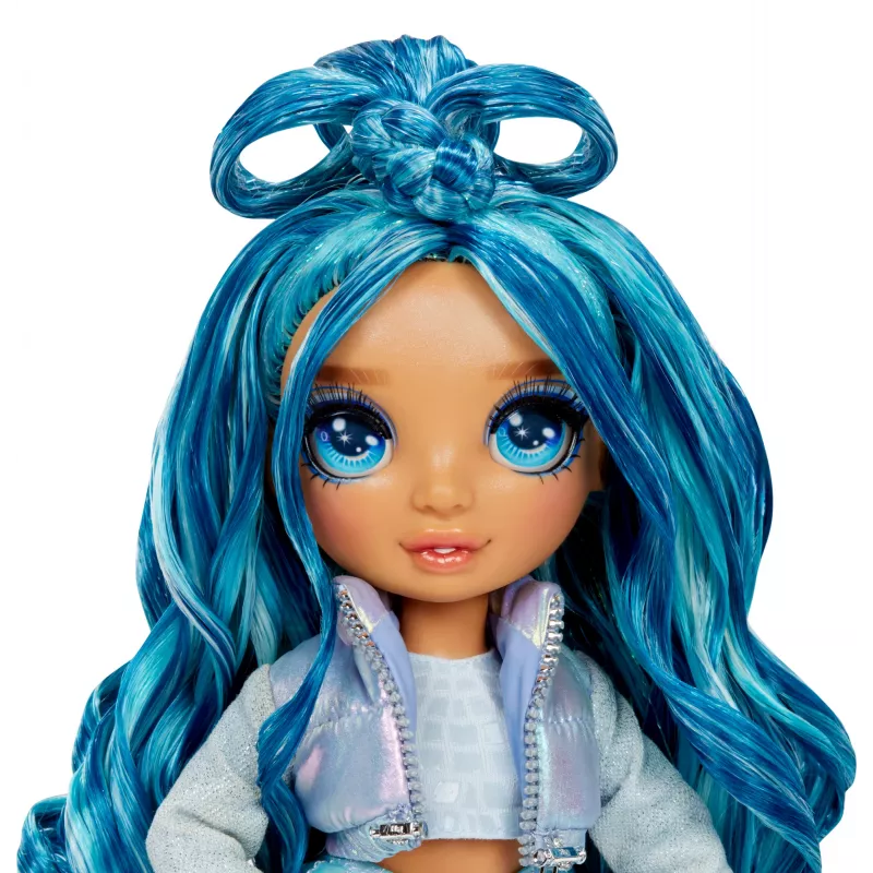 Rainbow High Winter Wonderland Doll- Skyler (azul), muñeca de moda, femenino, 4 años, niño/niña, 280 mm, multicolor