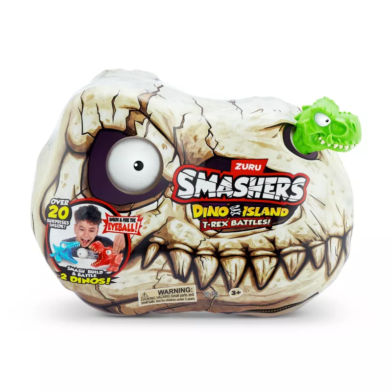 Figura de juguete Zuru Smashers T‑Rex Battles – figura de acción de dinosaurio coleccionable, modelos surtidos
