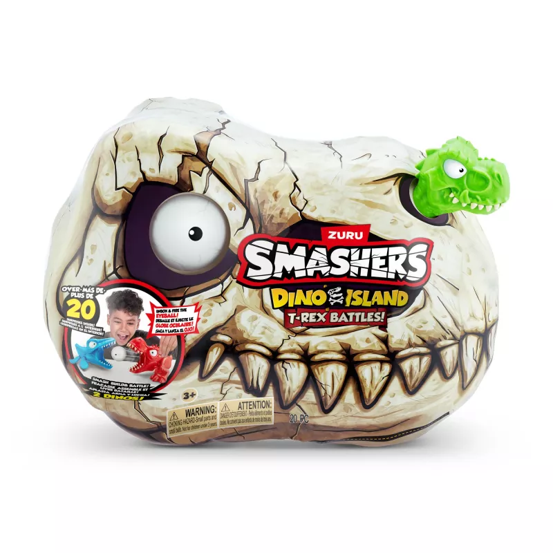 Figura de juguete Zuru Smashers T‑Rex Battles – figura de acción de dinosaurio coleccionable, modelos surtidos