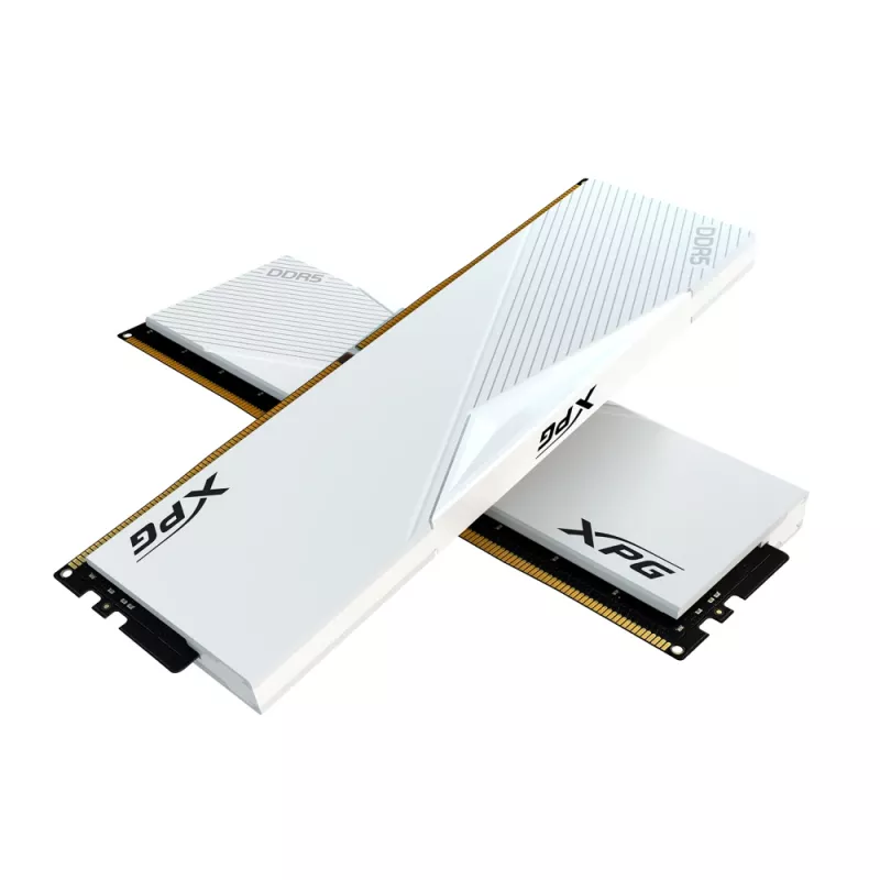 DIMM 32 GB DDR5-6000 (2x 16 GB) Dual-Kit (blanco, AX5U6000C3016G-DCLARWH, Lancer RGB, INTEL XMP)