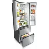 Frigorífico side-by-side Hisense RF632N4WIE independiente 485 L gris, acero inoxidable