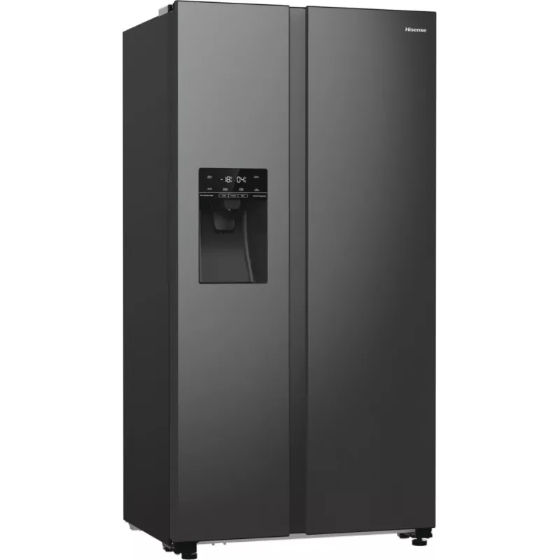 Frigorífico side-by-side Hisense RS5P535NTFE independiente 566 L negro