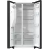 Frigorífico side-by-side Hisense RS5P535NTFE independiente 566 L negro