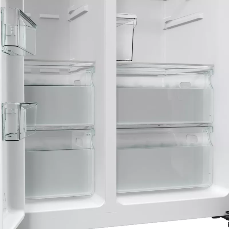 Frigorífico side-by-side Hisense RS5P535NTFE independiente 566 L negro