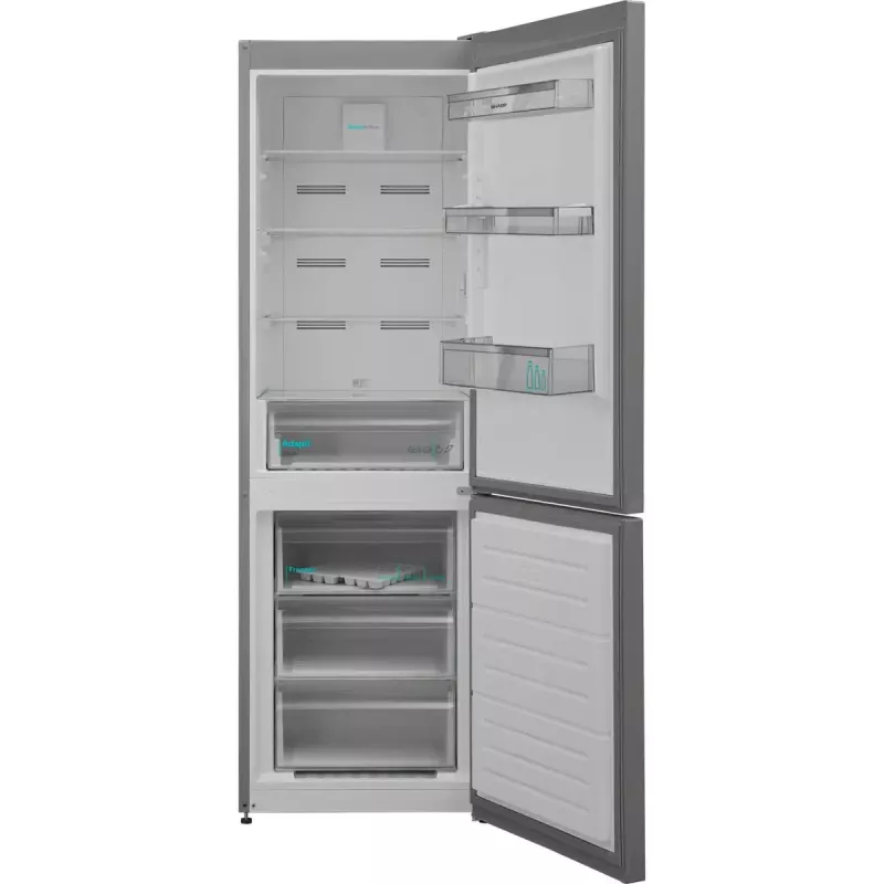 Sharp SJ-BA09RMXLC-EU, frigorífico combi (acero inoxidable)