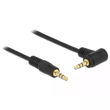 Cable de audio 3,5 mm M/M DeLOCK 83760 5 m negro
