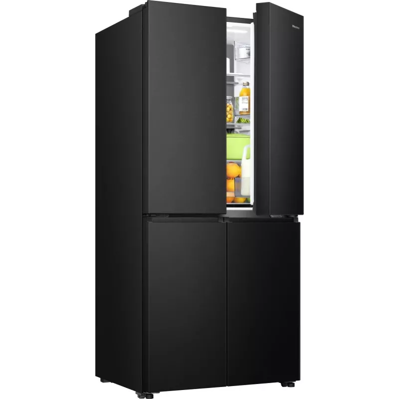 Hisense RQ5P470SAFD independiente 483 L negro, acero inoxidable