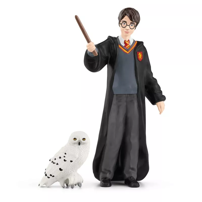 Figura Schleich Harry Potter y Hedwig multicolor 42633 edad recomendada 6+