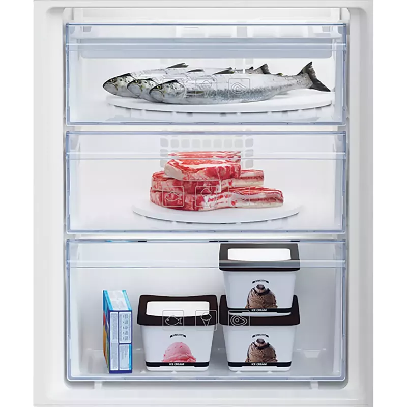 Beko BCSA285K4SN frigorífico-congelador integrable 271 L blanco