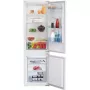 Beko BCSA285K4SN frigorífico-congelador integrable 271 L blanco