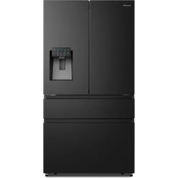 Frigorífico side-by-side Hisense RF728N4SBFE independiente 560 L negro