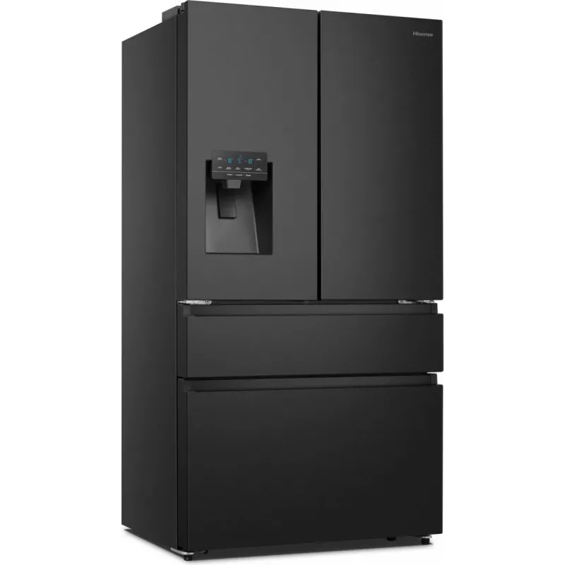 Frigorífico side-by-side Hisense RF728N4SBFE independiente 560 L negro