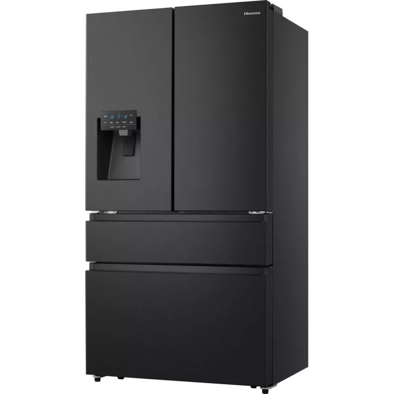 Frigorífico side-by-side Hisense RF728N4SBFE independiente 560 L negro