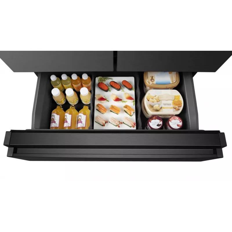 Frigorífico side-by-side Hisense RF728N4SBFE independiente 560 L negro
