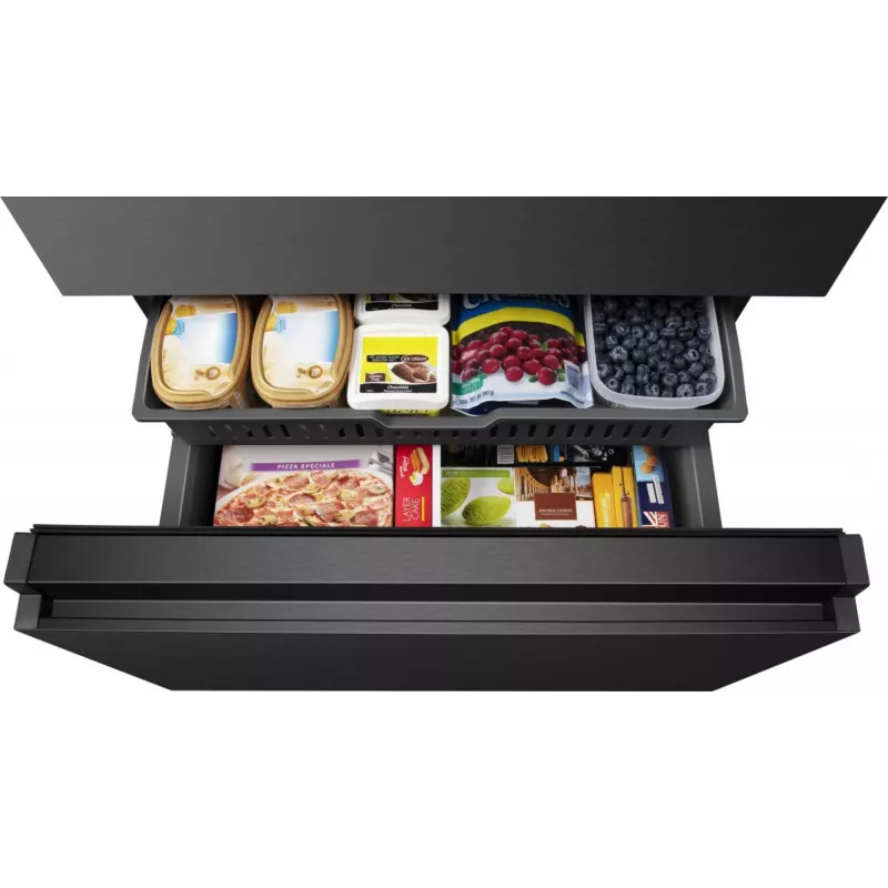 Frigorífico side-by-side Hisense RF728N4SBFE independiente 560 L negro