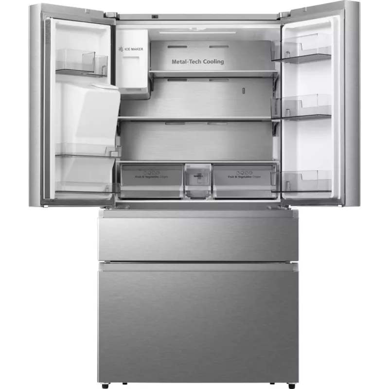 Hisense RF728N4SASE independiente 560 L acero inoxidable