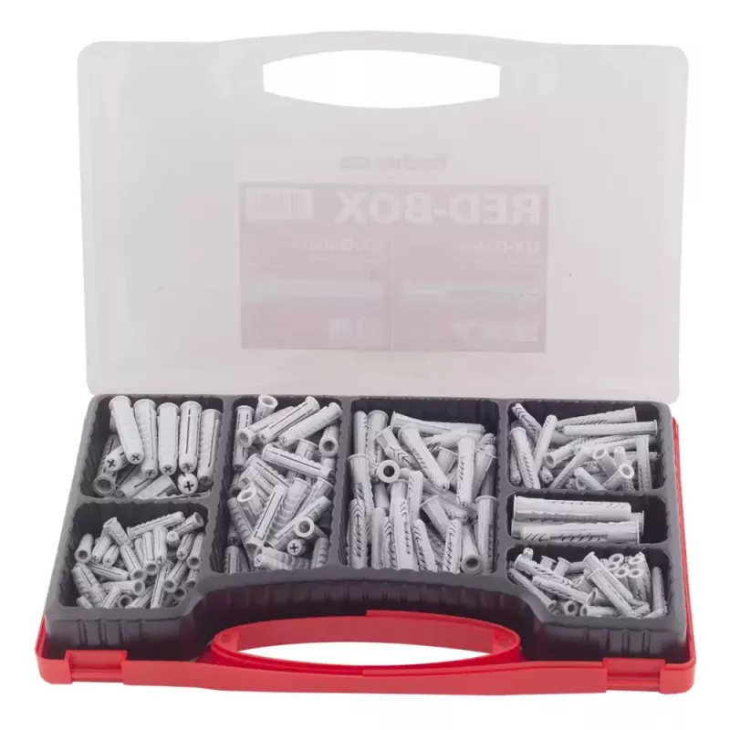 Set de tornillos y tacos Fischer UX/SX 290 uds.