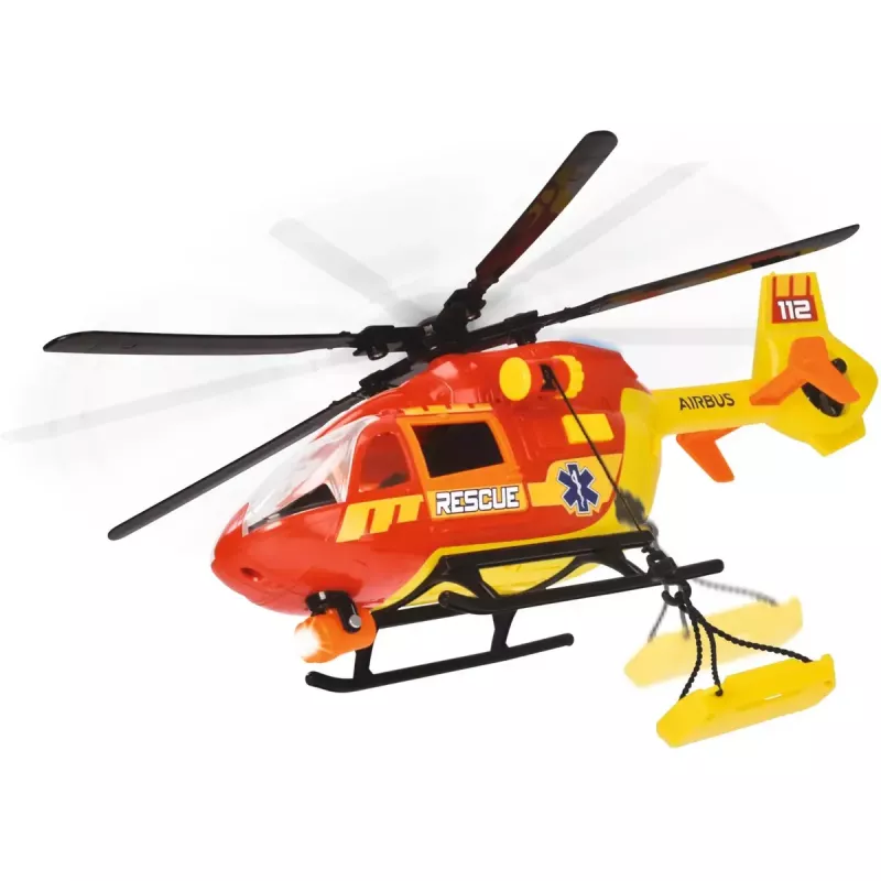 Helicóptero de rescate de juguete Dickie Modelo 203716024, diseño realista, vehículo de juguete
