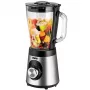 Unold Edel 1,5 L Batidora de mesa 500 W Negro, Acero inoxidable, Transparente