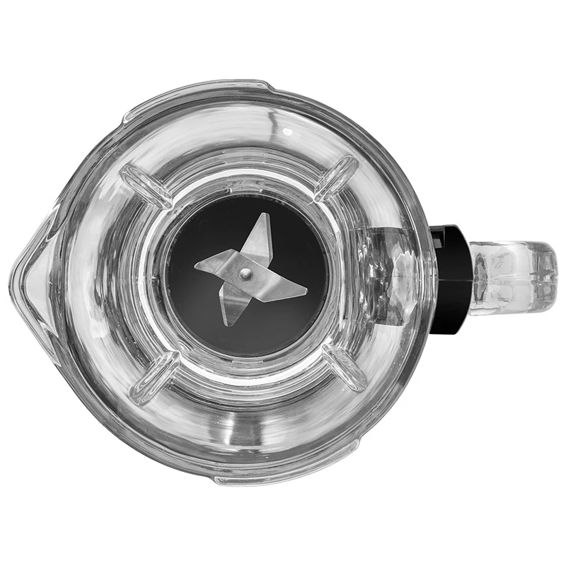 Unold Edel 1,5 L Batidora de mesa 500 W Negro, Acero inoxidable, Transparente