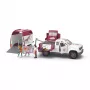 schleich HORSE CLUB Veterinaria móvil con remolque, Animal, Caballos, 5 año(s), Multicolor