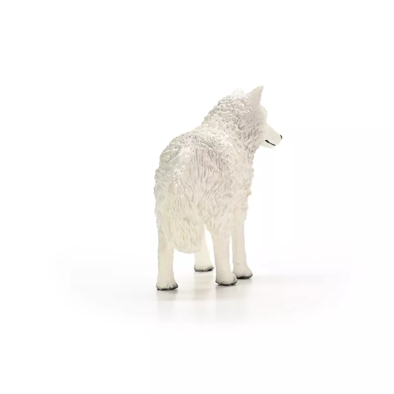 Figura Schleich Wilk Polarny 14880 – Figura de animal, modelo de plástico detallado, figura coleccionable